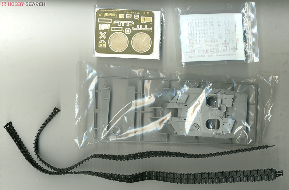 German Main Battle Tank Leopard2A6EX (Plastic model) 中身2