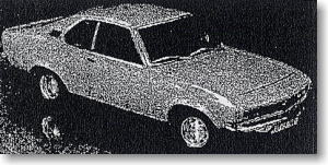 オペル マンタ S オッカー 1971 (イエロー) (ミニカー)