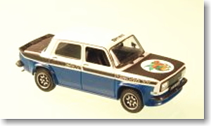 シムカ 1000 ラリー2 SRT 1977 (ホワイト/ブルー) (ミニカー)