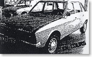 VW K70 1970 (Mサンドイエロー) (ミニカー)