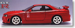 Nismo Skyline GT-R Rtune (R34) (Reactive Red) (Diecast Car)