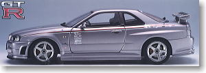 Nismo Skyline GT-R STune (R34) (Silver) (Diecast Car)