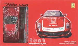 　フェラーリ 599GTB パンアメリカン ブラジルデカール仕様 (プラモデル)