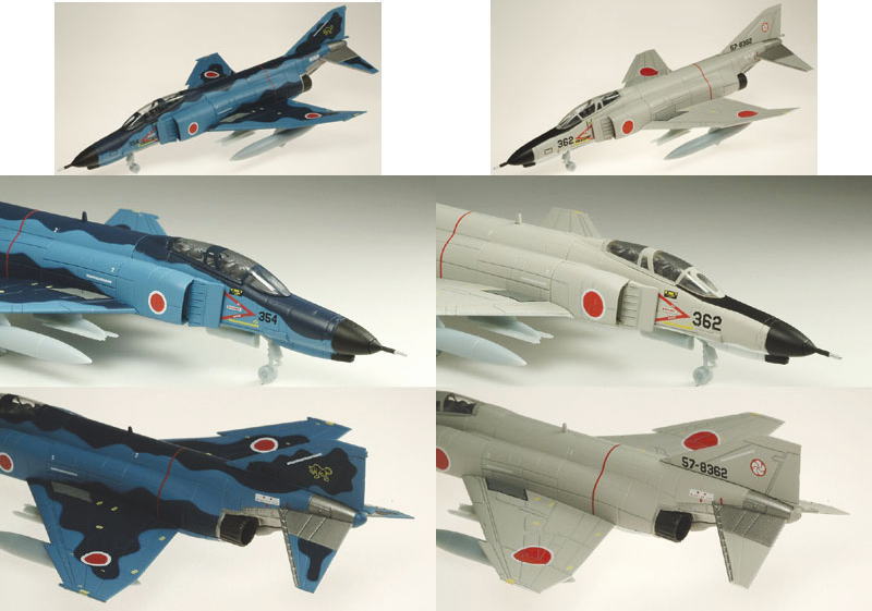 翼コレクション現用機編 アソート<第6弾> F-4EJ改ファントムII 「蒼穹の妖怪」 (プラモデル) 商品画像4