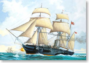 Confederate Warship C.S.S. ALABAMA (Plastic model)