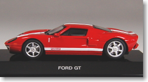 フォード GT 2004 (レッド/ホワイト) (ミニカー)