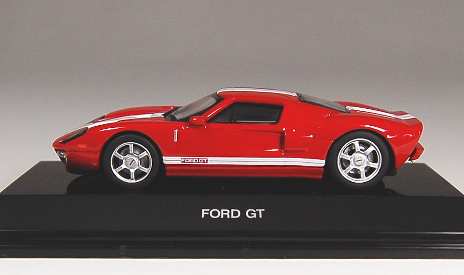 フォード GT 2004 (レッド/ホワイト) (ミニカー) 商品画像1