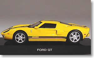フォード GT 2004 (イエロー/ブラック) (ミニカー)