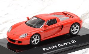 Porsche Carrera GT (Red) (Diecast Car)
