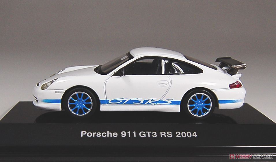 Porsche 911 GT3 RS 2004 (White / Blue) (Diecast Car) Item picture1