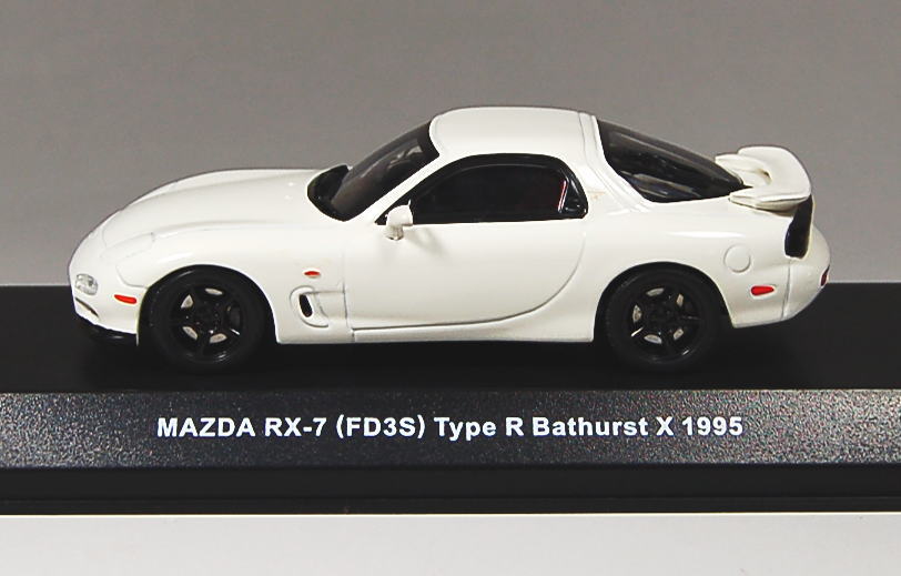 マツダ RX-7 (FD3S) タイプR バサーストX 1997 (ホワイト) (ミニカー) 商品画像1