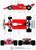 フェラーリ126CK モナコ GP (レジン・メタルキット) 塗装2