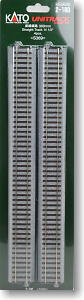 (HO) Unitrack Straight Track 369mm (14 1/2``) < S369 > (4pcs.) (Model Train)