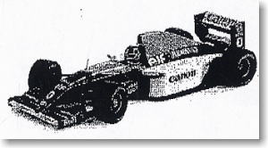 ウィリアムズ FW15C 1993年南アフリカGP デーモン・ヒル (ミニカー)
