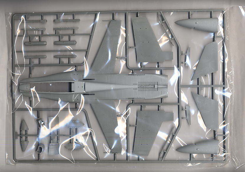 F/A-18D ホーネット (プラモデル) 中身2