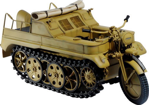 WW.II ドイツ軍小型多用途車輌 Sd.Kfz.2 ケッテンクラート (プラモデル) 商品画像1