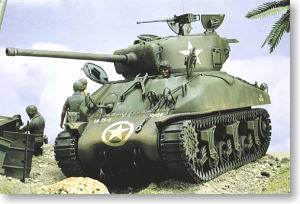 WW.II アメリカ軍 M4A1 シャーマン 1944/45 (プラモデル)