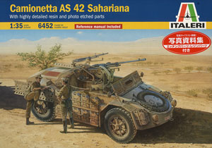 Italy Camionetta AS42 Sahariana (w/Photographer) (Plastic model)