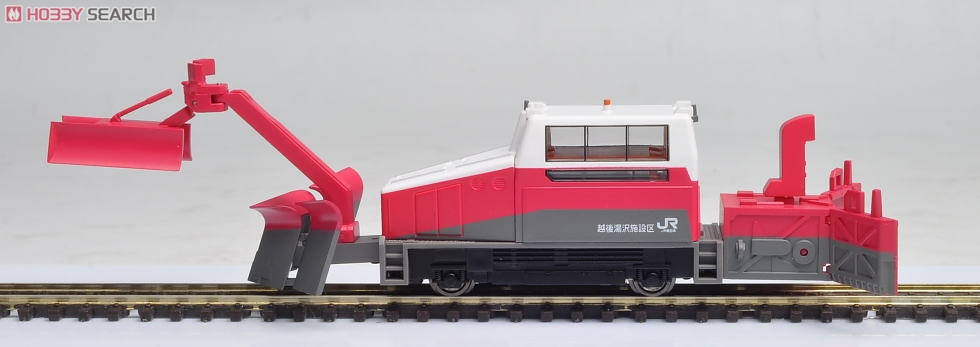 MCR600タイプ 除雪用軌道モーターカー・赤 (越後湯沢) (鉄道模型) 商品画像1