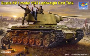 Russia KV-1 Heavy Tank 1942 Heavy Armor Turret (Plastic model)