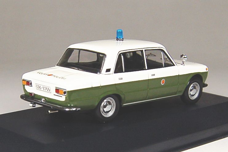 ラーダ1200 東ドイツ人民警察車 1970 (グリーン/ホワイト) (ミニカー) 商品画像3