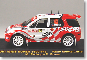 スズキ イグニス S1600 2005年JWRCラリー・モンテカルロ (#43) (ミニカー)