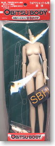 27cm女性ボディ SBH-Sタイプ (ホワイティ) (ドール)