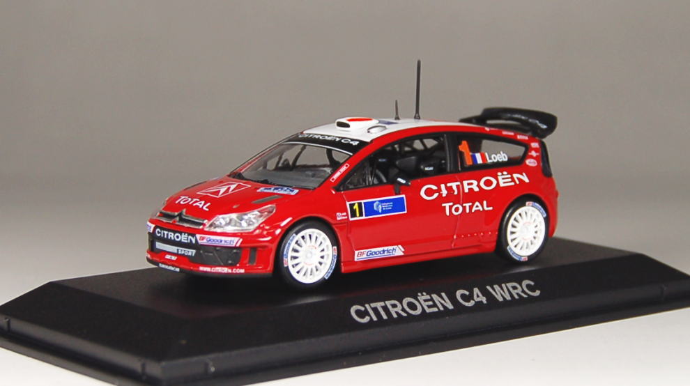 シトロエン C4 WRC 2007年WRCツールドコルス (#1) (ミニカー) 商品画像2