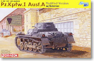Pz.Kpfw.I Ausf.A Modified Version w/ Interior (Plastic model)