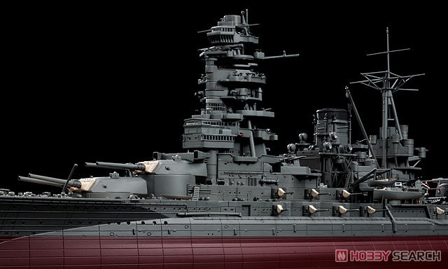 日本海軍戦艦 長門 昭和十六年 開戦時 (プラモデル) 商品画像11