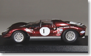 フェラーリ ディーノ 206S スパイダー 1966年ブリッジハンブトン (#1) (ミニカー)