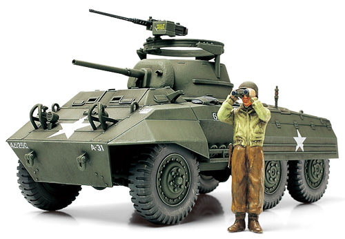 アメリカ軽装甲車 M8 グレイハウンド (プラモデル) 商品画像1