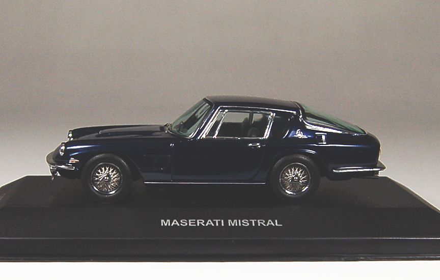 マセラティ ミストラル クーペ 1963 (Mブルー) (ミニカー) 商品画像1