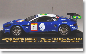 アストン・マーチン DBR9 2006年ブラジル・インターラゴス 1000マイル優勝 (No.1) (ミニカー)