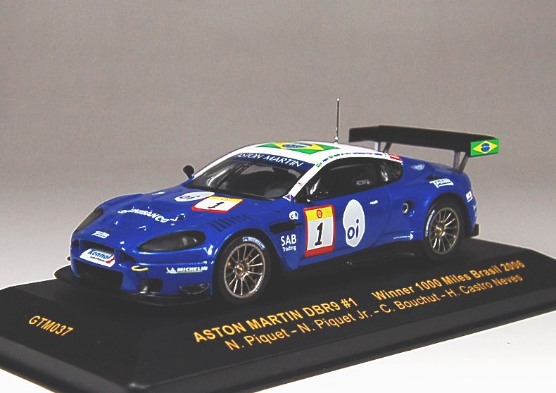アストン・マーチン DBR9 2006年ブラジル・インターラゴス 1000マイル優勝 (No.1) (ミニカー) 商品画像2