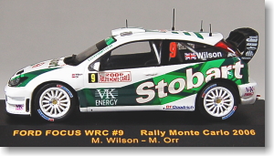 フォード フォーカス WRC 2006年WRCラリー・モンテカルロ (#9) (ミニカー)