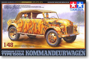 German Steyr Type 1500A Kommandeurwagen (Plastic model)