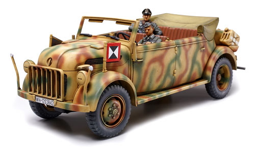 ドイツ大型軍用指揮官車 コマンドワーゲン (プラモデル) 商品画像1