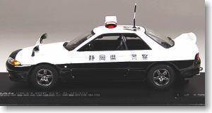 ニッサン スカイライン GT-R(R32)1991 静岡県警察高速道路交通警察隊車両(421) (ミニカー)