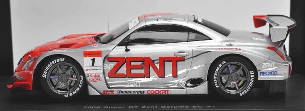 レクサス SC430 SUPER GT 2006 ZENT セルモ (#1) (ミニカー) 商品画像1
