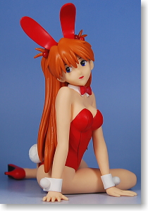 Evangelion HG Bunny Figure Asuka Normal Only (Arcade Prize)