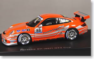 ポルシェ911(997) GT3 カップカー 2006 (オレンジ) (ミニカー)