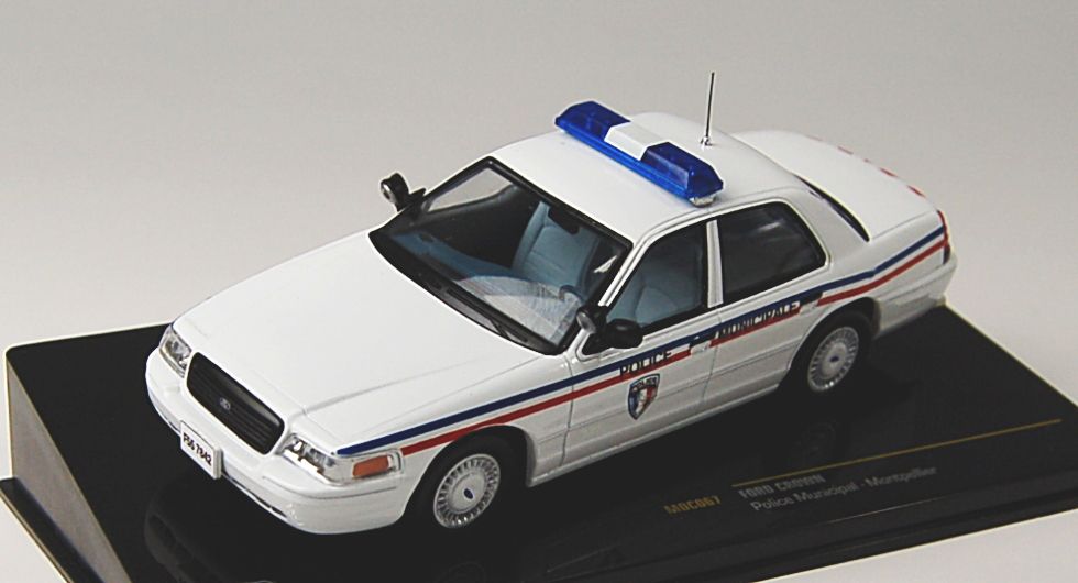 フォード クラウン フランスポリスカー 「モンペリエ市警察」 (ホワイト) (ミニカー) 商品画像2