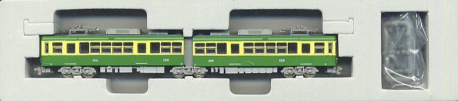Enoshima Electric Railway (Enoden) Type 300 305F `Standard Color` (Add-On T Car) (Model Train) Item picture1