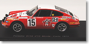 Porsche 911S 1972 Rally Monte Carlo (#15) (Diecast Car)
