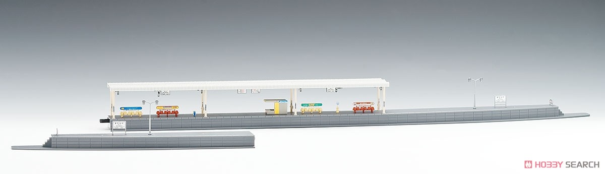 島式ホームセット (近代型) 大型車両用 (鉄道模型) その他の画像1