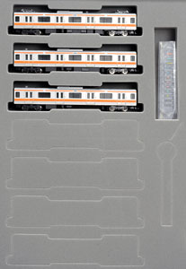 J.R. Commuter Train Series E233-0 (Chuo Line/Unit T) (Add-on I 3-Car Set) (Model Train)