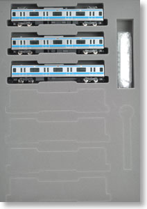 JR E233-1000系 通勤電車 (京浜東北線) 増結セットI (増結・3両セット) (鉄道模型)