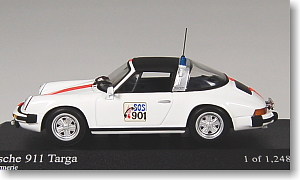 ポルシェ 911 タルガ 1977 ベルギー ポリスカー (ミニカー)