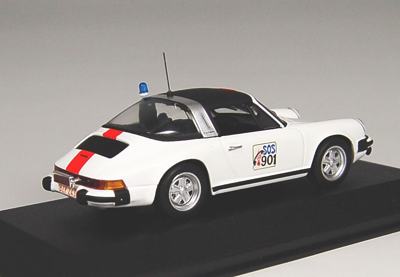 ポルシェ 911 タルガ 1977 ベルギー ポリスカー (ミニカー) 商品画像3